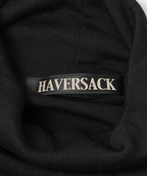 かぐれ(カグレ)の「HAVERSACK ウールフライスタートルネックシャツ(ニット/セーター・レディース・White/Black・1)」の22枚目の写真