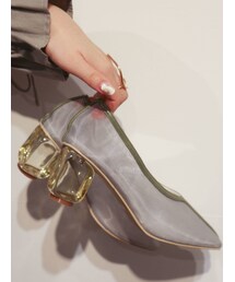 merry jenny | エアリーパイピングパンプス(パンプス)