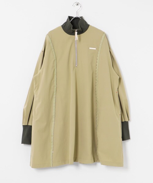 THE GOODLAND MARKET（ザグッドランドマーケット）の「cwtch　Harfzip tunic（チュニック・レディース・NAVY/L.KHAKI・FREE）」の11枚目の写真