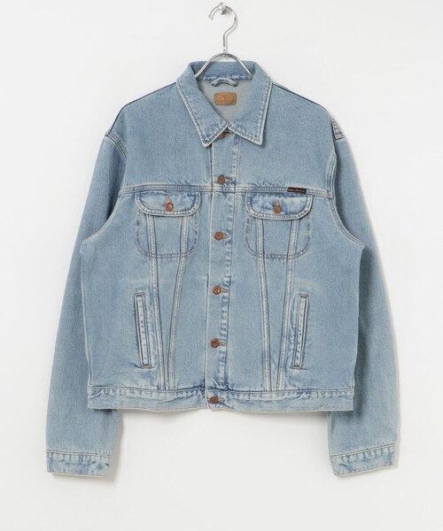 THE GOODLAND MARKET（ザグッドランドマーケット）の「NUDIE JEANS　Danny Denim Jacket（デニムジャケット・メンズ・L.Blue・L/XL）」の2枚目の写真