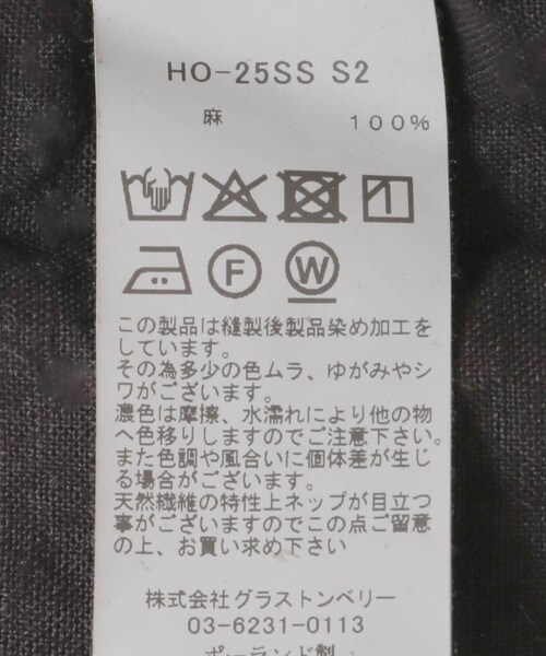 かぐれ(カグレ)の「Honnete Half-Sleeve Gather Shirts(シャツ/ブラウス・レディース・Ice Grey/Coral/Bk Choco・one)」の10枚目の写真