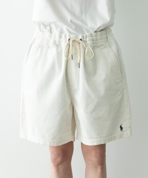 URBAN RESEARCH Sonny Label（アーバンリサーチサニーレーベル）の「POLO RALPH LAUREN　CFPREPSTERS-FLAT-SHORTS（その他パンツ・メンズ・WHITE・M/L）」の4枚目の写真