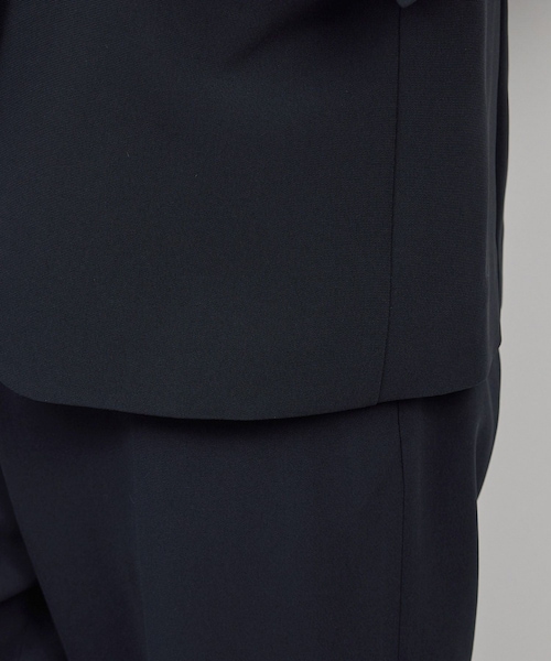 ROPE'（ロペ）の「トリアセダブルクロス Ｖネックジャケット/イージーケア・セットアップ対応・25AW（ノーカラージャケット・レディース・ネイビー・36/38/40）」の20枚目の写真