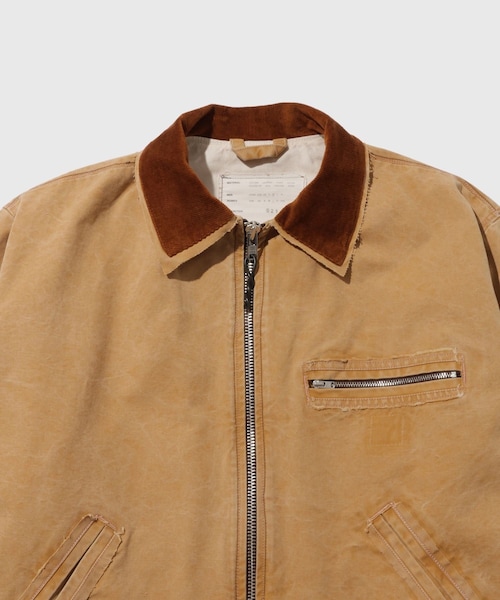 ADAM ET ROPE'（アダムエロペ）の「【CAMIEL FORTGENS/カミエル フォートヘンス】WORKER JACKET（その他アウター・メンズ・ベージュ・M/S）」の4枚目の写真