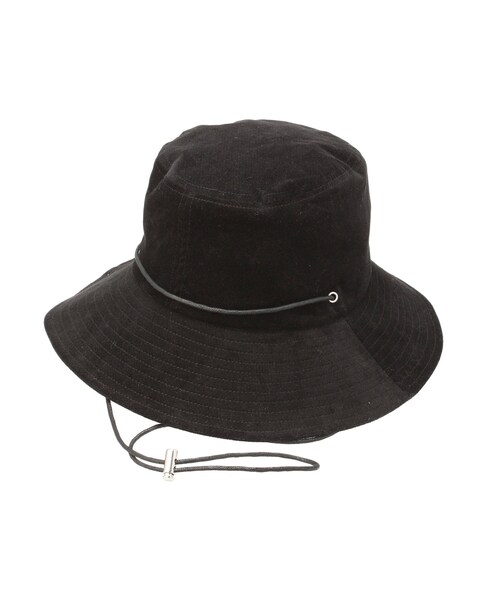 Ungrid（アングリッド）の「起毛バケットハット（ハット・レディース・アイボリー/ブラック・F）」の4枚目の写真