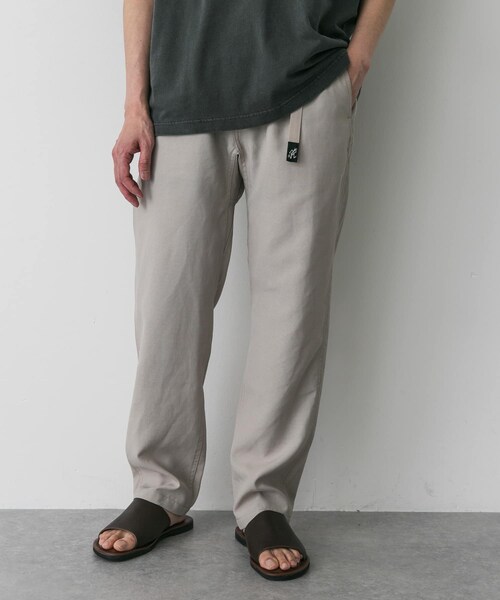 URBAN RESEARCH DOORS(アーバンリサーチドアーズ)の「『別注』Gramicci for DOORS Linen Blend Pants(その他パンツ・メンズ・NATURAL/OLD BLUE/CHARCOAL/BLACK・S/M/L)」の8枚目の写真