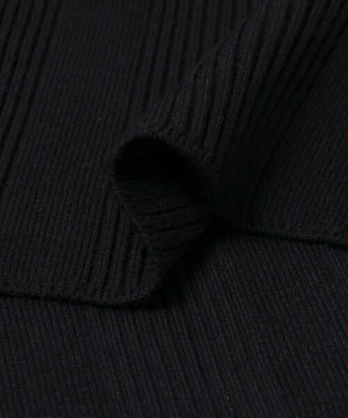 URBAN RESEARCH ROSSO（アーバンリサーチロッソ）の「Torrazzo Donna　Rib Knit Cardigan（カーディガン/ボレロ・レディース・BLACK/BEIGE/GRAY・Free）」の9枚目の写真