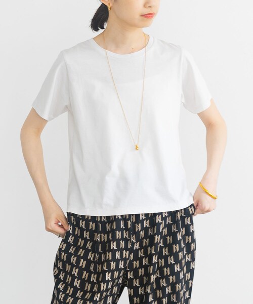 URBAN RESEARCH(アーバンリサーチ)の「『MADE IN JAPAN』NUANCE COLOR T-SHIRTS(Tシャツ/カットソー・レディース・STEEL/TOMATO/LEMON/BROWN・FREE)」の8枚目の写真