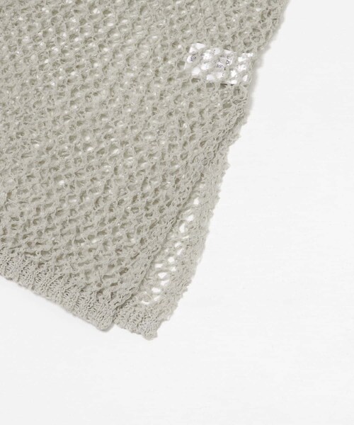 LAATO（ラート）の「tulle mesh knit tank（ニット/セーター・レディース・ミスト/インク・FREE）」の11枚目の写真