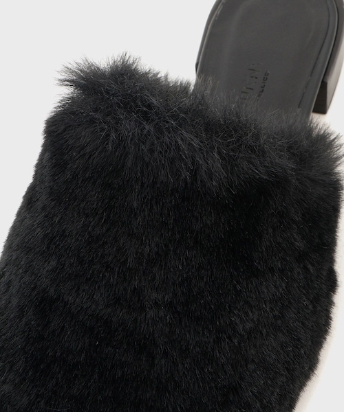 ROPE'(ロペ)の「【PELLICO SUNNY(ペリーコサニー)】FUR MULE|フラットシューズ(その他シューズ・レディース・ブラック/ライトグレー・36/37/38)」の22枚目の写真