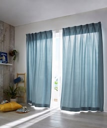 nissen | 遮光カーテン（デニム調）(家具)