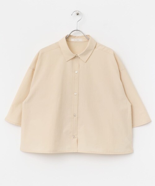 URBAN RESEARCH ROSSO（アーバンリサーチロッソ）の「F by ROSSO　ハーフスリーブクロップドシャツ（シャツ/ブラウス・レディース・OFF WHITE/P/BEIGE・FREE）」の18枚目の写真