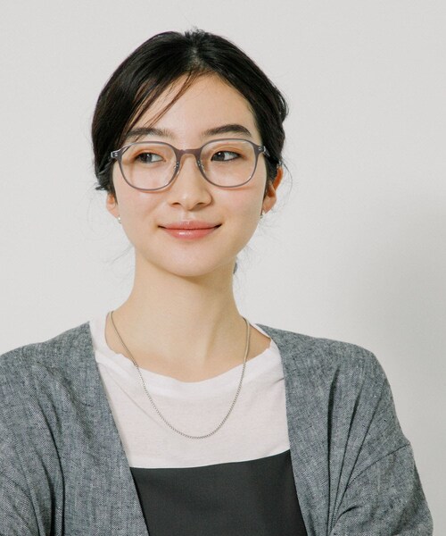 URBAN RESEARCH(アーバンリサーチ)の「『別注』KANEKO OPTICAL×URBAN RESEARCH TYPE-C(メガネ・レディース・クリアグレー/クリアブラウン・-)」の1枚目の写真