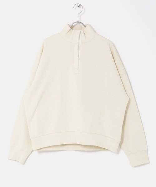 URBAN RESEARCH DOORS（アーバンリサーチドアーズ）の「刺繍スタンドカラースウェット（スウェット・レディース・OFF/L.BLUE・Free）」の11枚目の写真