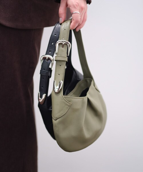 URBAN RESEARCH（アーバンリサーチ）の「NOMADIS　LEE（ハンドバッグ・レディース・OLIVE・-）」の9枚目の写真
