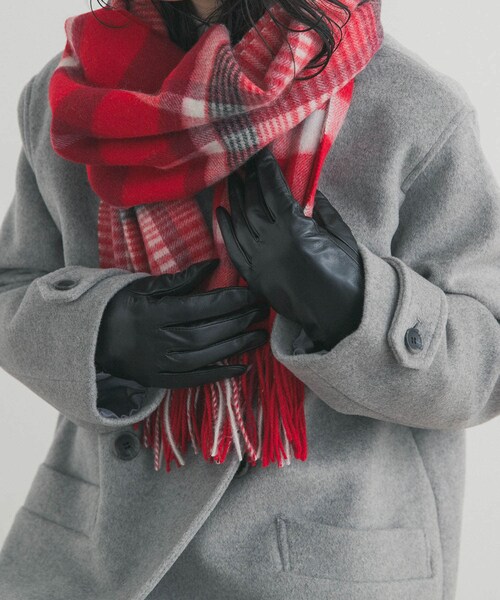 URBAN RESEARCH DOORS（アーバンリサーチドアーズ）の「レザーグローブ（ベルト・レディース・BROWN/BLACK・one）」の4枚目の写真