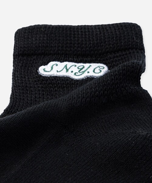 Saturdays NYC（サタデーズ ニューヨークシティ ）の「S.NYC Quarter Socks（ソックス/靴下・レディース・ブラック/ホワイト/キミドリ・F）」の15枚目の写真