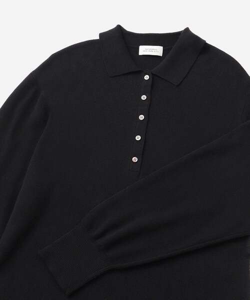 Saturdays NYC（サタデーズ ニューヨークシティ ）の「Martina Collared Dress  | WOMEN（ワンピース・レディース・ブラック/チャコール/ブラウン・M/S）」の15枚目の写真