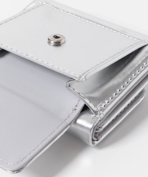 SENSE OF PLACE by URBAN RESEARCH（センスオブプレイスバイアーバンリサーチ）の「ミニマムコンパクトウォレット（財布・レディース・SILVER/BLACK/MOCHA・one）」の17枚目の写真