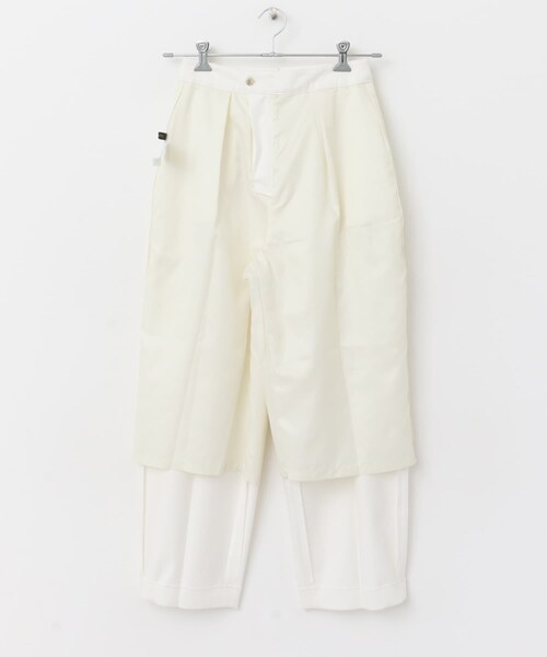 URBAN RESEARCH ROSSO（アーバンリサーチロッソ）の「タックコクーンパンツ（その他パンツ・レディース・off/beige/black・36/38）」の16枚目の写真