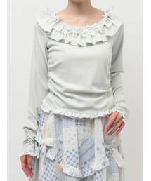 merry jenny | romantic frill tops(Tシャツ/カットソー)
