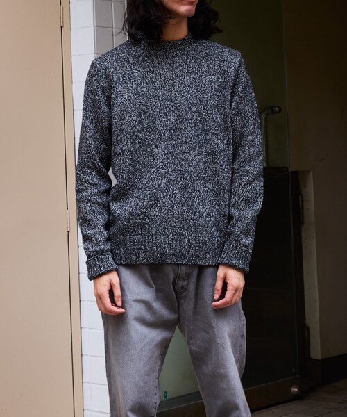 HEUGN カシミアクルーネックセーターALEX サイズ3