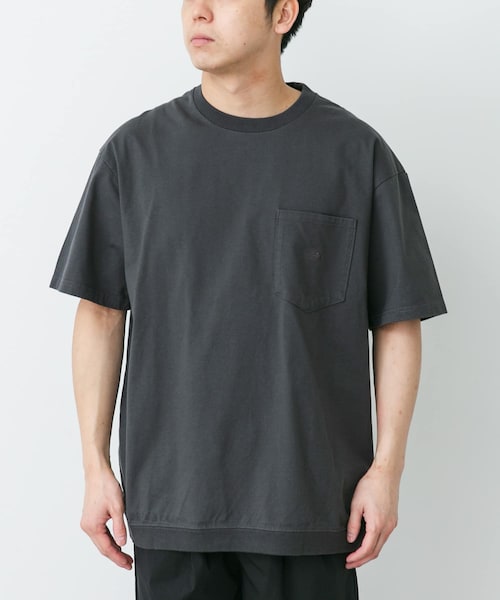 URBAN RESEARCH DOORS(アーバンリサーチドアーズ)の「THE NORTH FACE PURPLE LABEL HIGH BULKY POCKET T-SHIRTS(Tシャツ/カットソー・メンズ・WHITE(OW)/L.GRAY(LH)/A.GRAY(AH)/BLACK(K)/KHAKI(LK)・M/L/XL)」の4枚目の写真