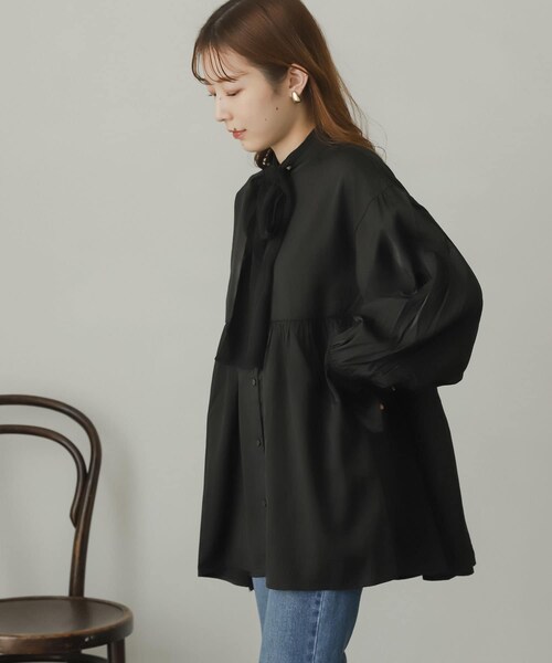 SENSE OF PLACE by URBAN RESEARCH（センスオブプレイスバイアーバンリサーチ）の「2WAYタイツキチュニック（チュニック・レディース・LIME/OFF WHITE/BLACK・one）」の22枚目の写真