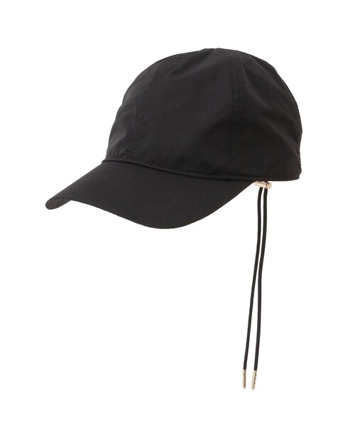 ADAM ET ROPE'（アダムエロペ）の「ストール付き2WAYキャップ / 撥水・UVケア（キャップ・レディース・ブラック/ベージュ系・F）」の15枚目の写真