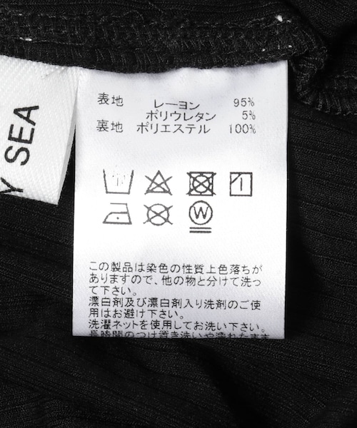 URBAN RESEARCH Sonny Label（アーバンリサーチサニーレーベル）の「GLASSY SEA　バックデザインオールインワン（つなぎ/オールインワン・レディース・BLACK/BROWN・Free）」の9枚目の写真