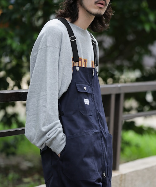 URBAN RESEARCH Sonny Label（アーバンリサーチサニーレーベル）の「『別注』『難燃』MAGICNUMBER×Sonny Label　N-1 DECKPANTS（つなぎ/オールインワン・メンズ・DARK NAVY・FREE）」の3枚目の写真