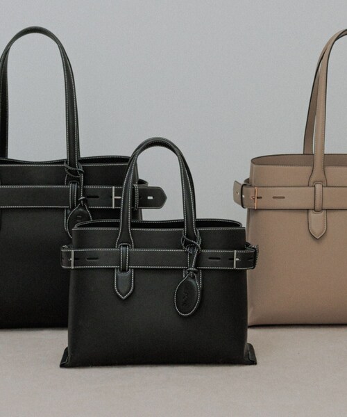 ROPE'（ロペ）の「【E'POR】A BAG Medium/通勤・26SS新型（ハンドバッグ・レディース・ブラック/ベージュ・F）」の2枚目の写真