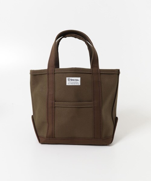URBAN RESEARCH DOORS（アーバンリサーチドアーズ）の「ORCIVAL　TOTE BAG SMALL（トートバッグ・レディース・CHARCOAL/ICE GREY/CHOCOLATE/ECR×MTD/GRY×KHK・one）」の5枚目の写真