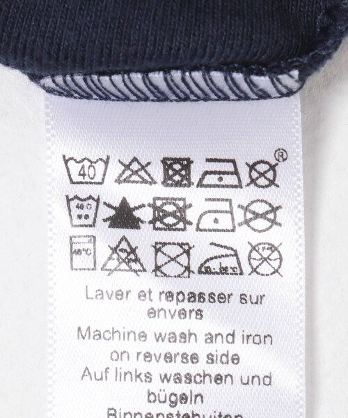 URBAN RESEARCH DOORS（アーバンリサーチドアーズ）の「PETIT BATEAU　クルーネック長袖Tシャツ（Tシャツ/カットソー・レディース・ECUME/BLACK/SMOKING・M）」の14枚目の写真