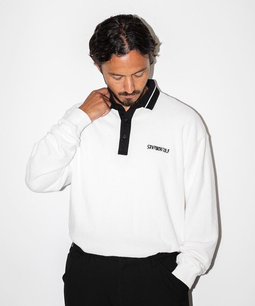 URBAN RESEARCH Sonny Label（アーバンリサーチサニーレーベル）の「OOPS×RYUAMBE　ポロシャツ（ポロシャツ・メンズ・NAVY/WHITE/BLACK・M/L）」の6枚目の写真