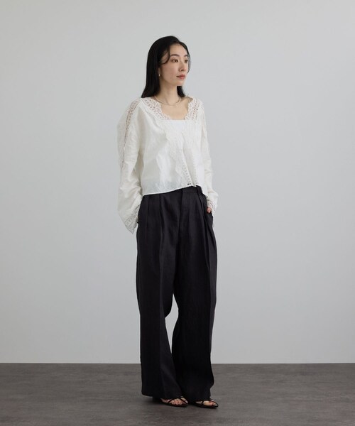 ADAM ET ROPE'(アダムエロペ)の「【J'aDoRe・店舗限定】【ERICKA NICOLAS BEGAY】ナバホパールネックレス3mm/40cm(ネックレス・レディース・シルバー・F)」の18枚目の写真