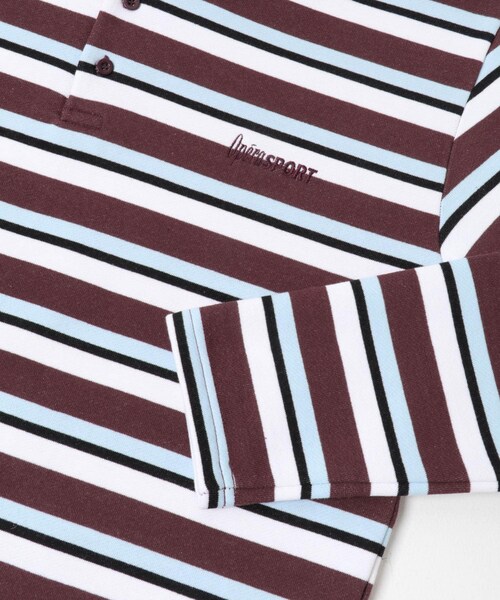 URBAN RESEARCH（アーバンリサーチ）の「OperaSPORT　ROLAND UNISEX POLO（ポロシャツ・レディース・stripes・S）」の5枚目の写真