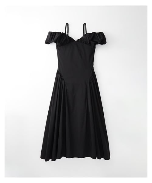 nissen（ニッセン）の「【TTOL】バルーンワンピース（ワンピース・レディース・グリーン/黒・1(M~L)/2(L~LL)）」の2枚目の写真