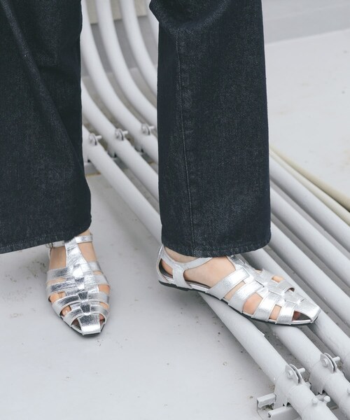 KBF（ケイビーエフ）の「フラットグルカサンダル（サンダル・レディース・BLACK/SILVER/GOLD・37/38）」の17枚目の写真