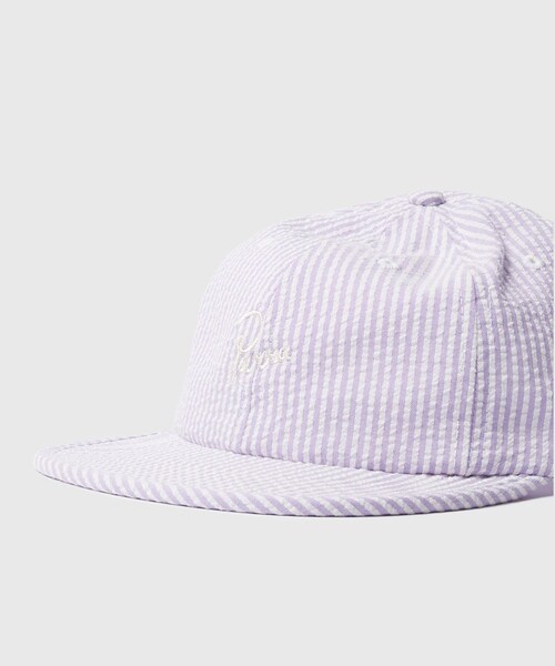 ADAM ET ROPE'(アダムエロペ)の「【by Parra/バイ・パラ】Signature 6 panel hat(キャップ・メンズ・ホワイト系/ラベンダー系・F)」の6枚目の写真