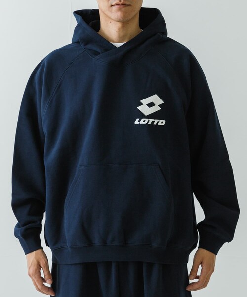 URBAN RESEARCH（アーバンリサーチ）の「LOTTO　CLASSIC BIG LOGO HOODIE（パーカー・メンズ・NAVY/GRAY/BLACK・M/L/XL）」の15枚目の写真