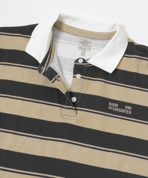 URBAN RESEARCH(アーバンリサーチ)の「BAUM UND PFERDGARTEN ORGANIC SPORTS J L/S POLO(ポロシャツ・レディース・B BLUE/SAVANNAH・S)」の7枚目の写真