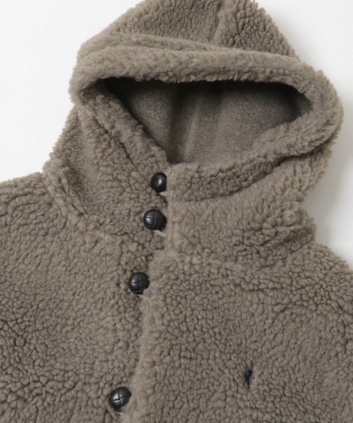 URBAN RESEARCH DOORS（アーバンリサーチドアーズ）の「GYMPHLEX　BOA HOODED VEST（ベスト・レディース・OYSTER/TAUPE/DK.GREY/NAVY/DK.BEIGE・14）」の12枚目の写真