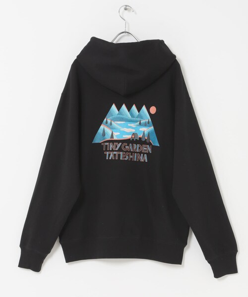 URBAN RESEARCH DOORS（アーバンリサーチドアーズ）の「TGT ロゴプリント フーディ（パーカー・メンズ・OFF/GREEN/BLACK・S/M/L/XL）」の13枚目の写真