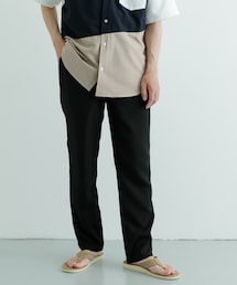 ITEMS URBANRESEARCH | 『吸水速乾/イージーケア/UVカット』『セットアップ対応』高機能ツイル ウエストイージー スラックス(その他パンツ)
