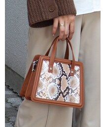 MURUA | トラペーズミニBAG(ハンドバッグ)