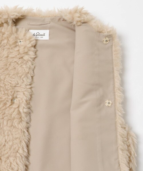 URBAN RESEARCH DOORS（アーバンリサーチドアーズ）の「GILET（ベスト・レディース・BEIGE/DK.GREY・36）」の7枚目の写真