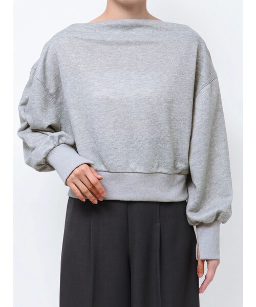 LAGUNAMOON（ラグナムーン）の「オフショルラメスウェットプルオーバー（スウェット・レディース・ホワイト/グレー/ピンク/イエロー・F）」の11枚目の写真