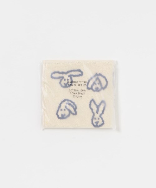 URBAN RESEARCH(アーバンリサーチ)の「WARMGREYTAIL HANDTOWEL-BUNNY BUNNY(タオル・メンズ・CREAM/BROWN/PINK/YELLOW/MINT・-)」の14枚目の写真