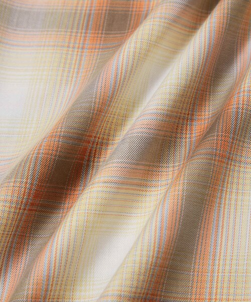 Saturdays NYC(サタデーズ ニューヨークシティ )の「Marco Plaid Ls Shirt(シャツ/ブラウス・メンズ・ベージュ/ダークグリーン・L/M/S/XL/XS)」の17枚目の写真